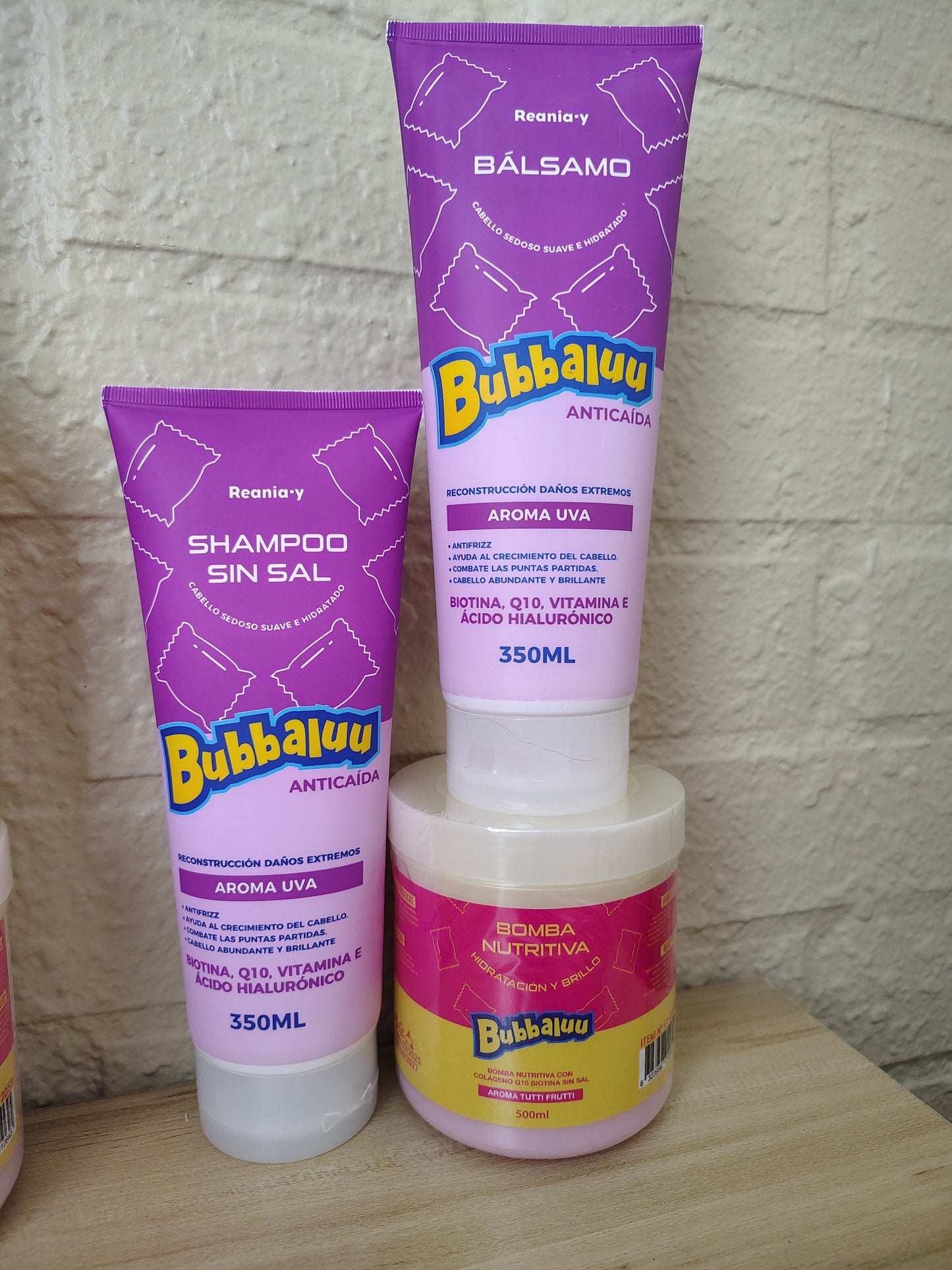 Pack Capilar Uva y Tutti Frutti