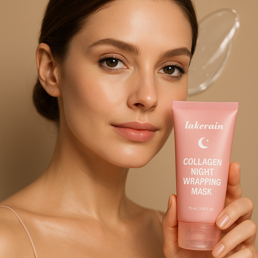 Mascarilla Colageno Nocturna + Brocha +🎁 Set Skin Care