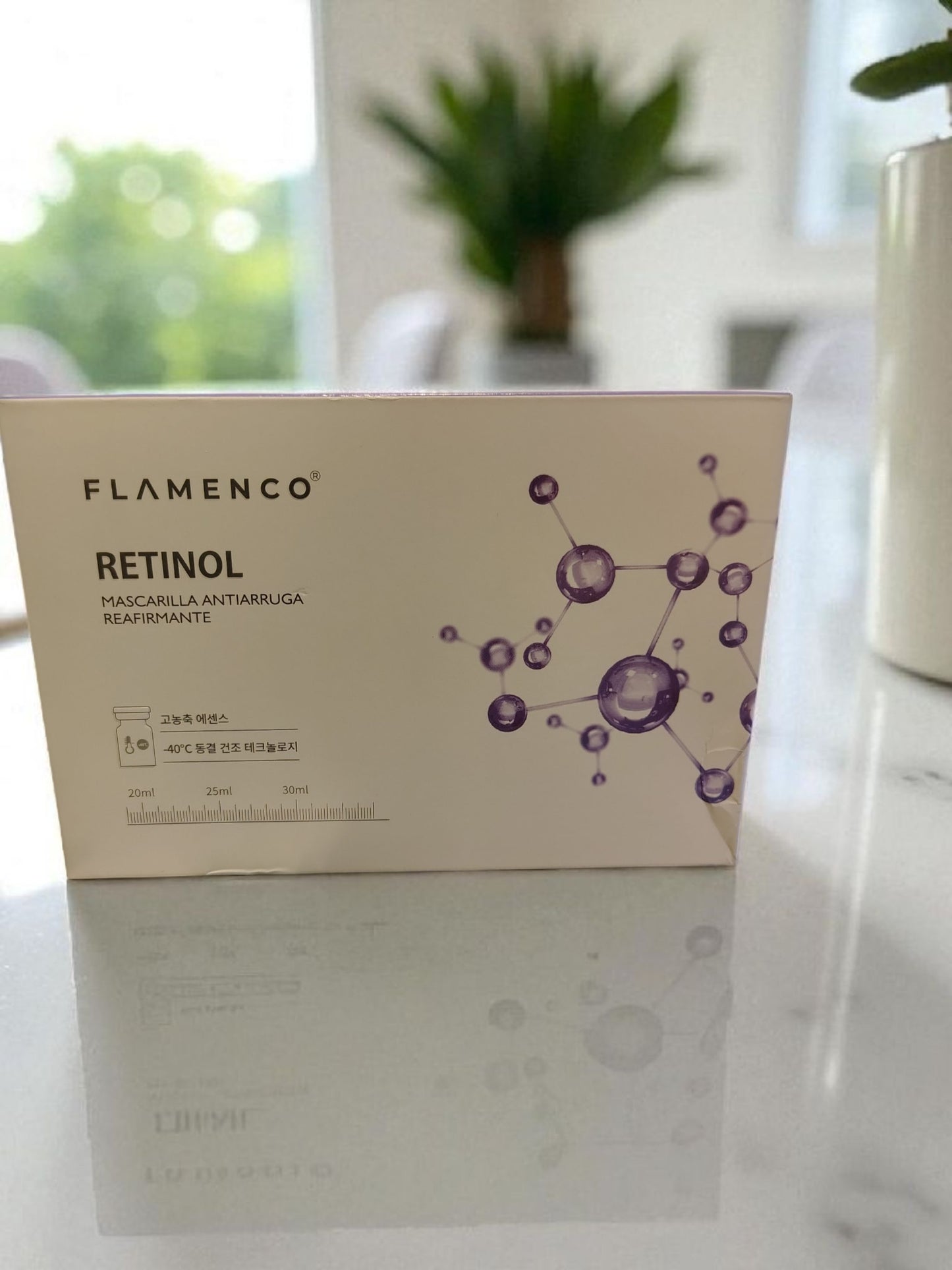 Caja 10 unid mascarillas retinol facial