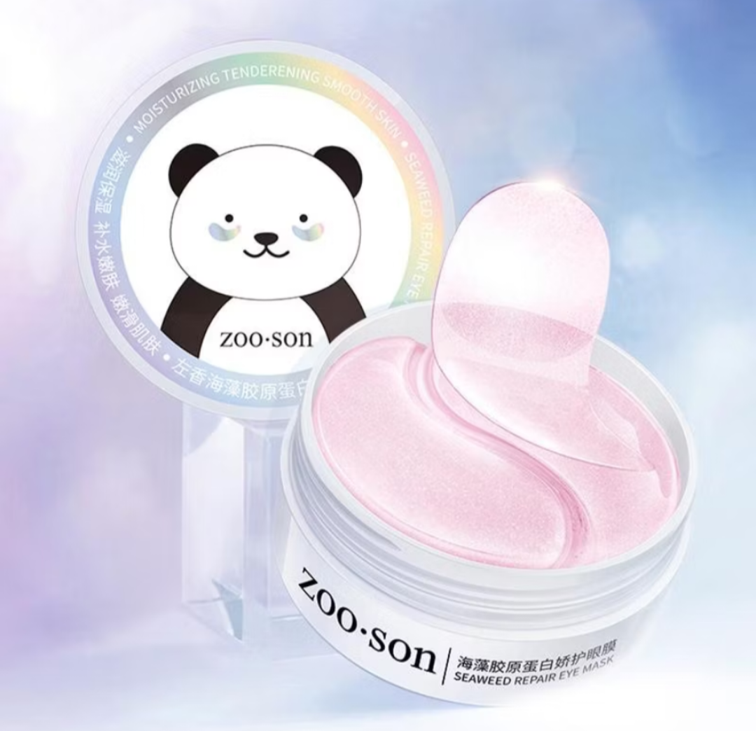 60 Parches Hidrogel Panda + 🎁 Sérum contorno ojos