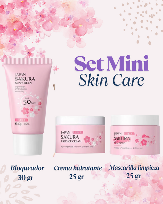 🌸 Pack: Mascarilla + Crema hidratante + Bloqueador